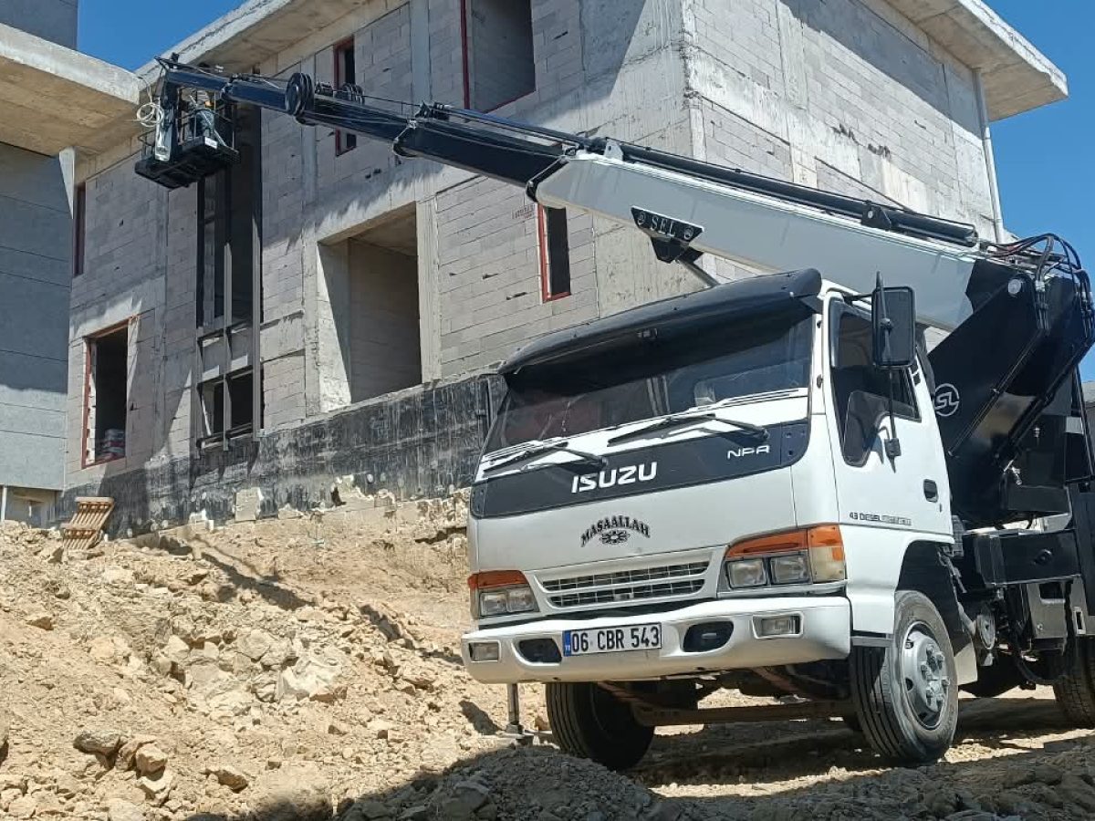 İnşaat ve Yapı İşleri – Ankara sepetli vinç