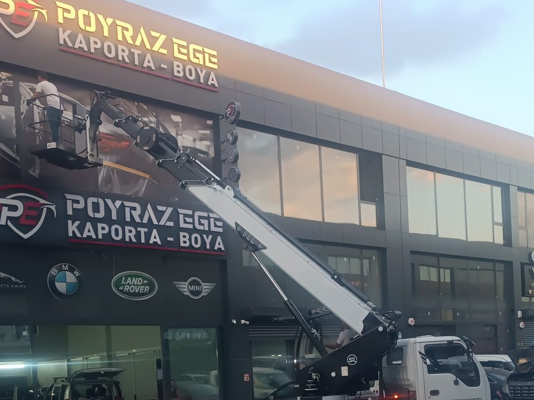 Reklam ve Tabela – Ankara sepetli vinç
